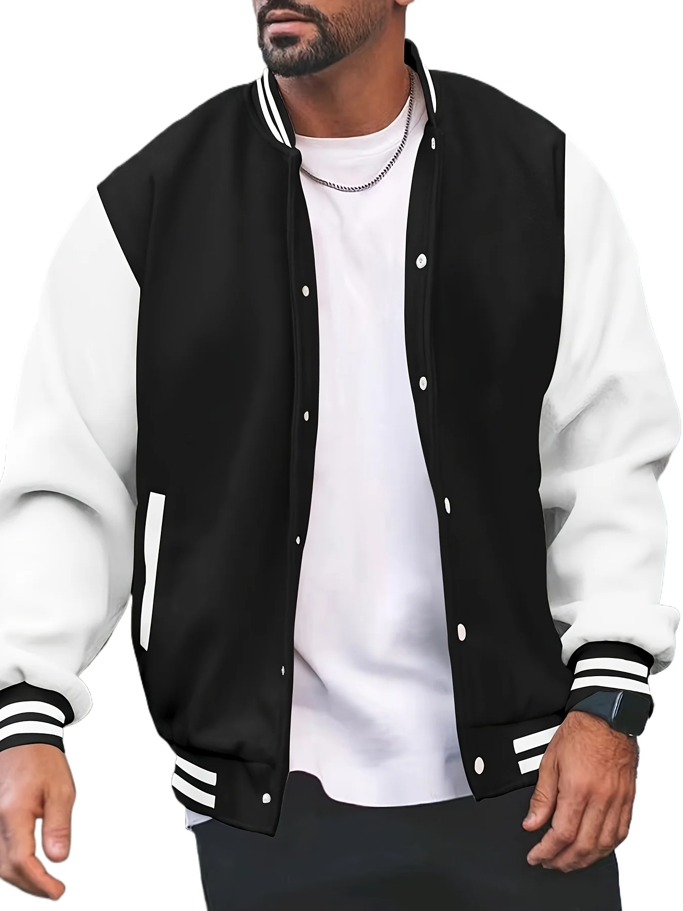2026 New Autumn and Winter New Men's Fashion Buttons Fashion Versatile Multi-color Men's and Women's Streetwear Baseball Jacket
2026 New Autumn and Winter New Men's Fashion Buttons Fashion Versatile Multi-color Men's and Women's Streetwear Baseball Jacket