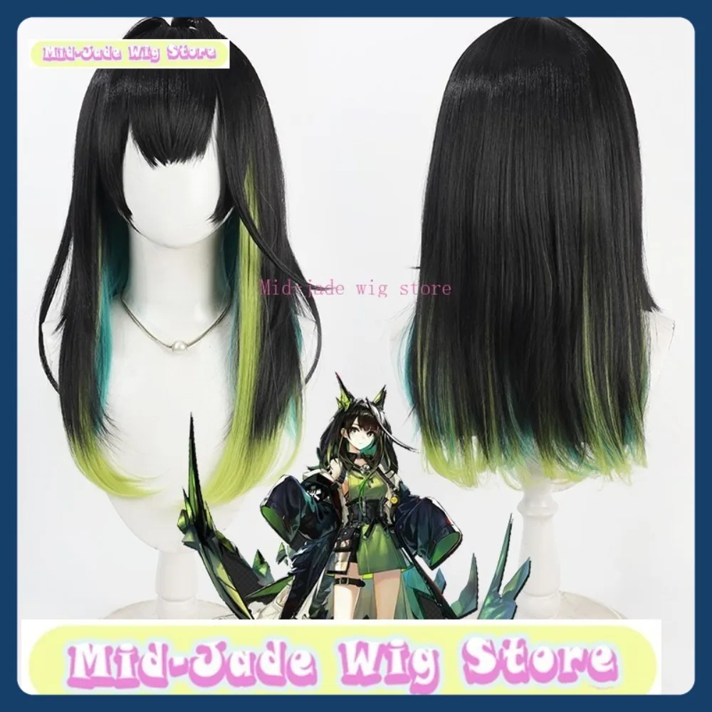 Магазин париков среднего нефрита Arknights Mon3tr, парик для косплея, аниме, игра, синтетические волосы для ролевых игр, вечеринка на Хэллоуин
Магазин париков среднего нефрита Arknights Mon3tr, парик для косплея, аниме, игра, синтетические волосы для ролевых игр, вечеринка на Хэллоуин