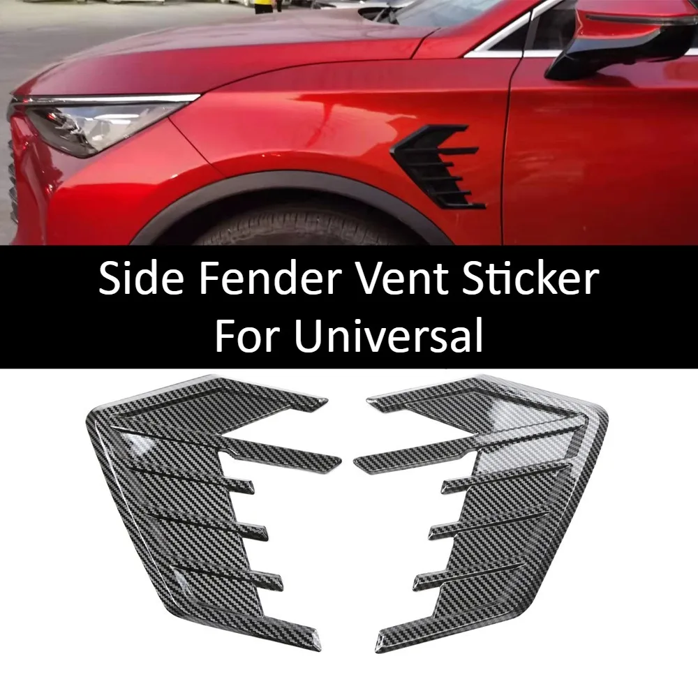 Side Fender Vent Sticker For Universal Car TPU Carbon Style Body Trim Spoiler Decorative Air Outlet Auto Tuning Accessories Kits
Side Fender Vent Sticker For Universal Car TPU Carbon Style Body Trim Spoiler Decorative Air Outlet Auto Tuning Accessories Kits