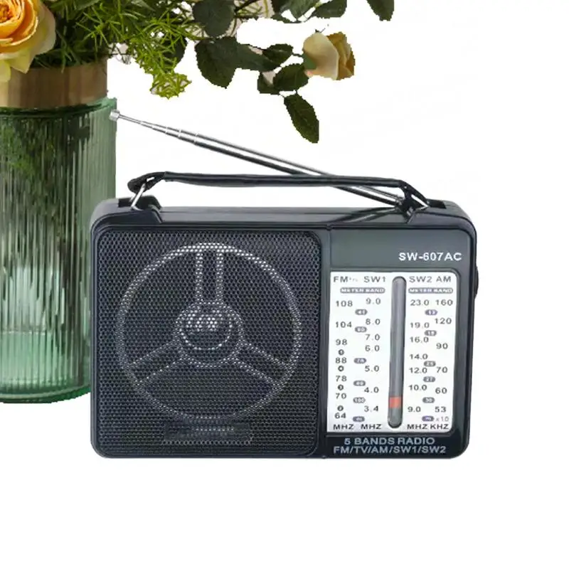 Portable Radio AM FM Portable Radio AM FM SW Global Broadcast Wide Reception Clear Sound Audio Tool For Seniors Home Camping
Portable Radio AM FM Portable Radio AM FM SW Global Broadcast Wide Reception Clear Sound Audio Tool For Seniors Home Camping
