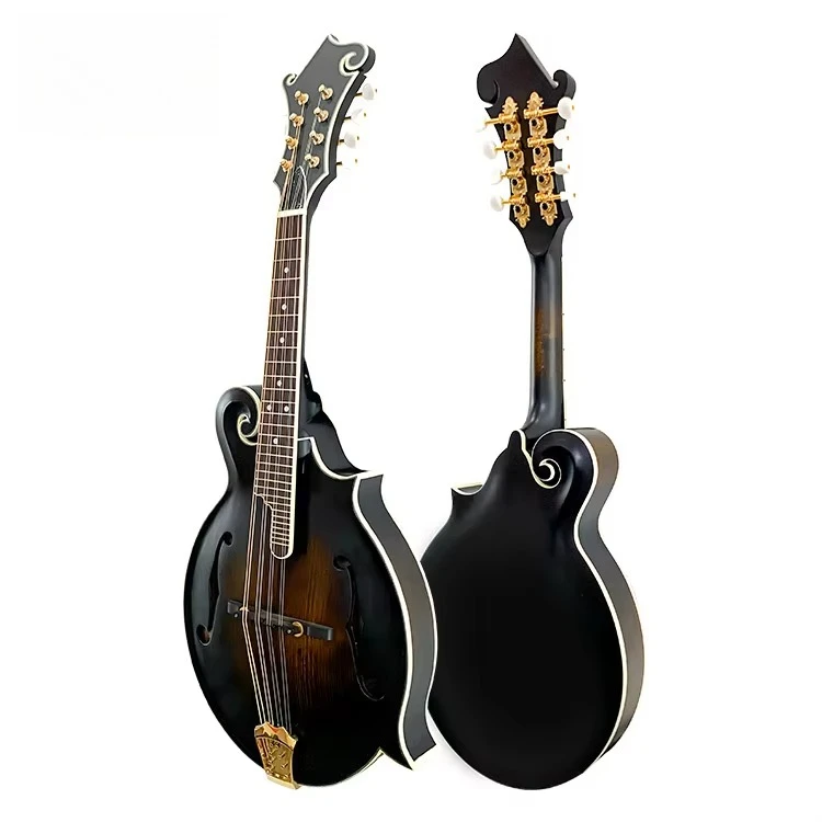 High Quality Professional F-style Solid Body Matte Finish Mandolin Instrument for Student Beginner
High Quality Professional F-style Solid Body Matte Finish Mandolin Instrument for Student Beginner