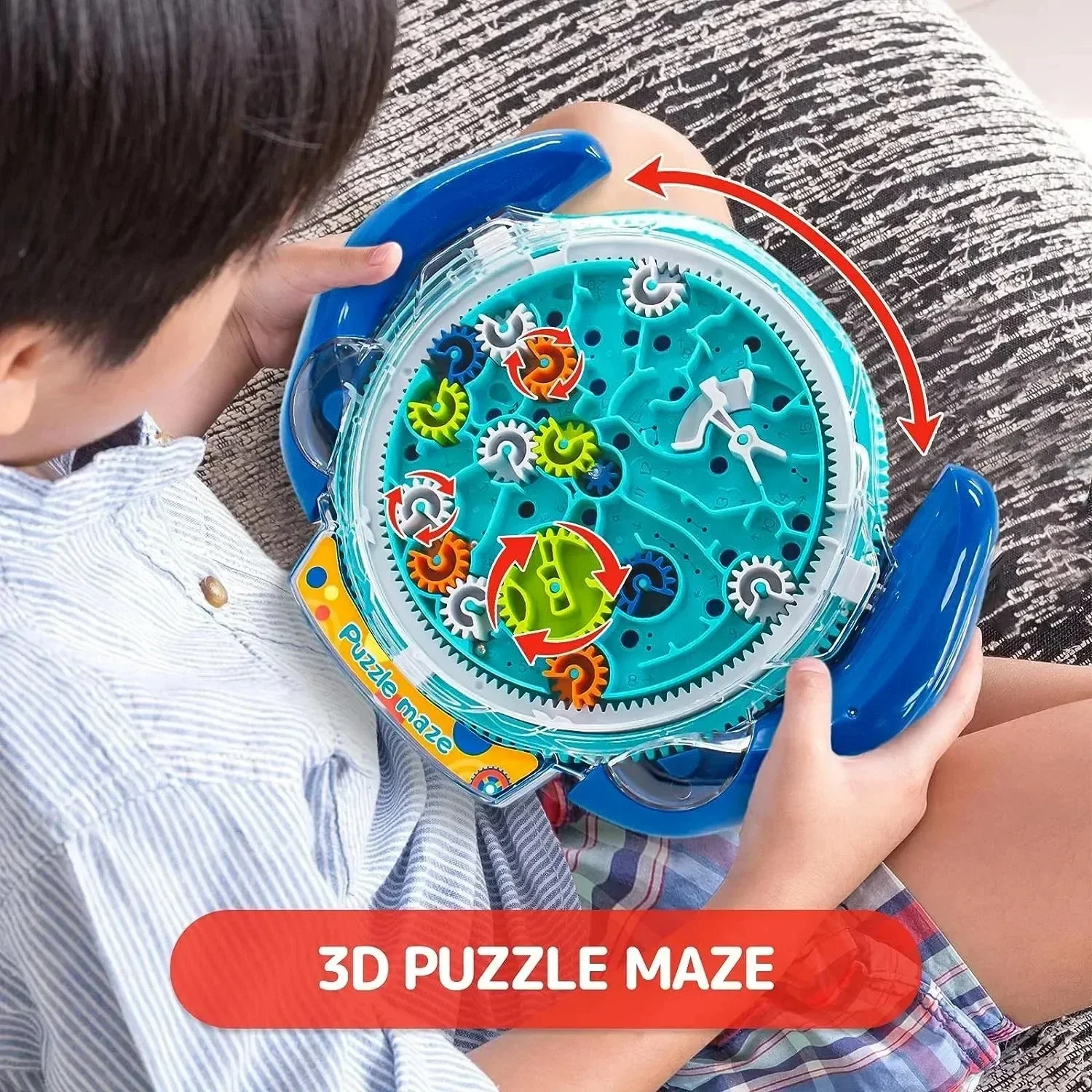 Creative 3D Puzzle Funny Gear Labyrinth Disk Gear Balance Ball Maze Wheel Dish Puzzle Educational Toys For Kids Christmas gift
Creative 3D Puzzle Funny Gear Labyrinth Disk Gear Balance Ball Maze Wheel Dish Puzzle Educational Toys For Kids Christmas gift