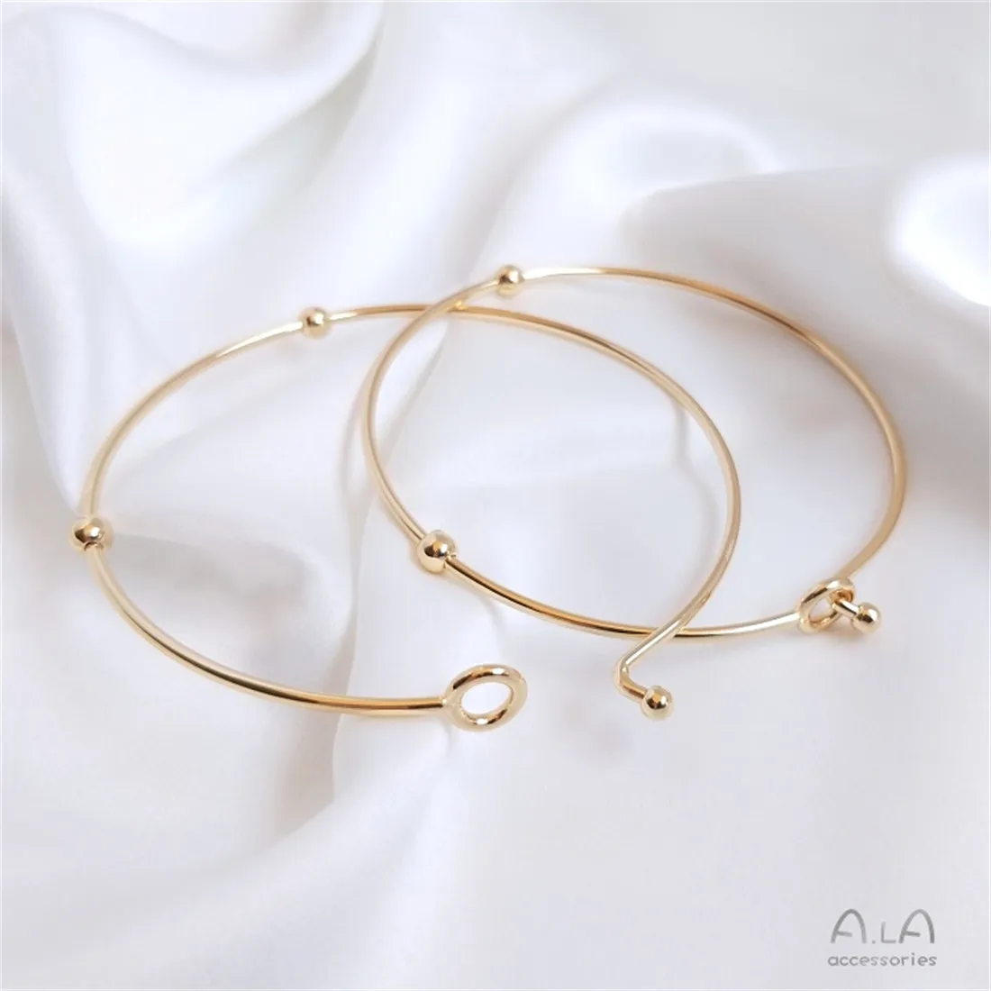 14K Copper Wrapped Gold Bracelet Simple Fashion Bead Ring Bracelet Diy Handmade Jewelry Bracelet B721
14K Copper Wrapped Gold Bracelet Simple Fashion Bead Ring Bracelet Diy Handmade Jewelry Bracelet B721