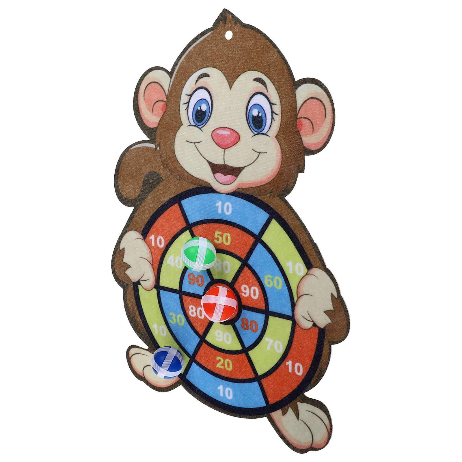 Sticky Ball Dart Board Toy Set Theme 3 Balls Random Color Hanging Hook Parent Child Interaction Sport
Sticky Ball Dart Board Toy Set Theme 3 Balls Random Color Hanging Hook Parent Child Interaction Sport