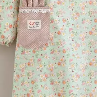 Холщовый домашний кухонный фартук с длинным рукавом женский
Холщовый домашний кухонный фартук с длинным рукавом женский