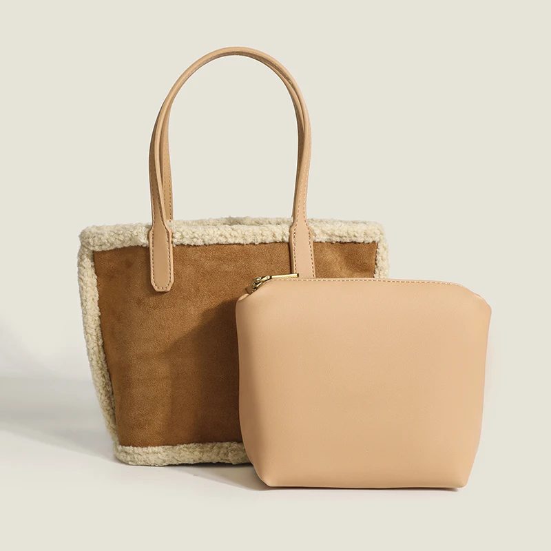 Fashionable Autumn and Winter Women's Classic Retro Lamb Wool Buet Bag New Sle Versatile Commuting Design Large Capacity Shoulde
Fashionable Autumn and Winter Women's Classic Retro Lamb Wool Buet Bag New Sle Versatile Commuting Design Large Capacity Shoulde