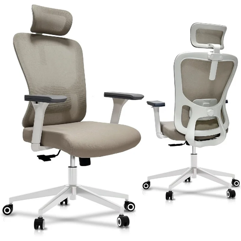 Ergonomic Office Chair - 350LB Mesh Office Chair with Adjustable Lumbar, High Back Computer Chair with 3D Armrests, Comfy Chair
Ergonomic Office Chair - 350LB Mesh Office Chair with Adjustable Lumbar, High Back Computer Chair with 3D Armrests, Comfy Chair