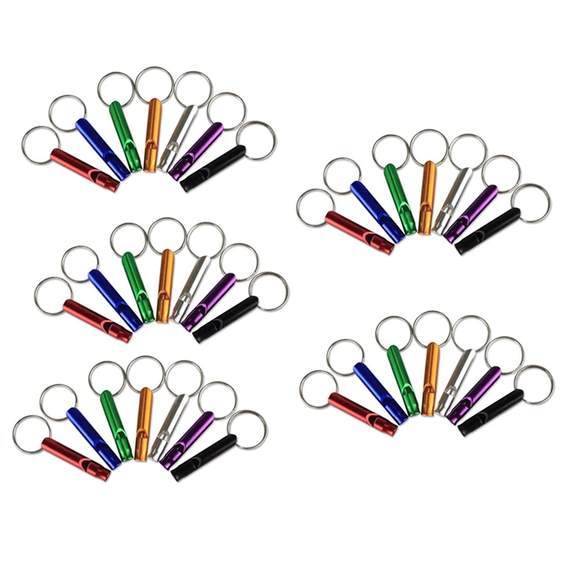 35 Pieces Emergency Whistle Hunting Outdoor Training Whistle With Keychain Pet Training Supplies
35 Pieces Emergency Whistle Hunting Outdoor Training Whistle With Keychain Pet Training Supplies