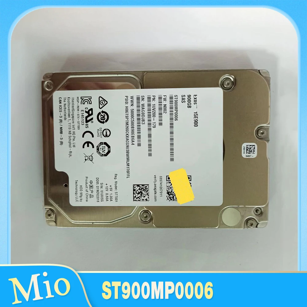 Серверный жесткий диск HDD 900G 15K SAS 2,5 дюйма 12 ГБ жесткий диск для ST900MP0006
Серверный жесткий диск HDD 900G 15K SAS 2,5 дюйма 12 ГБ жесткий диск для ST900MP0006