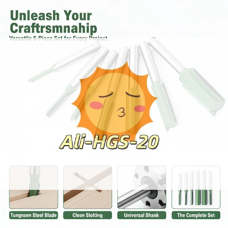 1/4" 6mm Shank Straight Grooving Router Bit Woodworking Single Double Flute Milling Cutter For Trimming Wood
1/4" 6mm Shank Straight Grooving Router Bit Woodworking Single Double Flute Milling Cutter For Trimming Wood