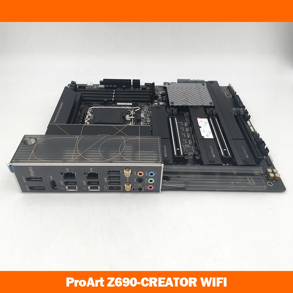 ProArt Z690-CREATOR WIFI для ASUS ProArt Creative Design Series, материнская плата, процессор Core 12-го поколения LGA1700
ProArt Z690-CREATOR WIFI для ASUS ProArt Creative Design Series, материнская плата, процессор Core 12-го поколения LGA1700