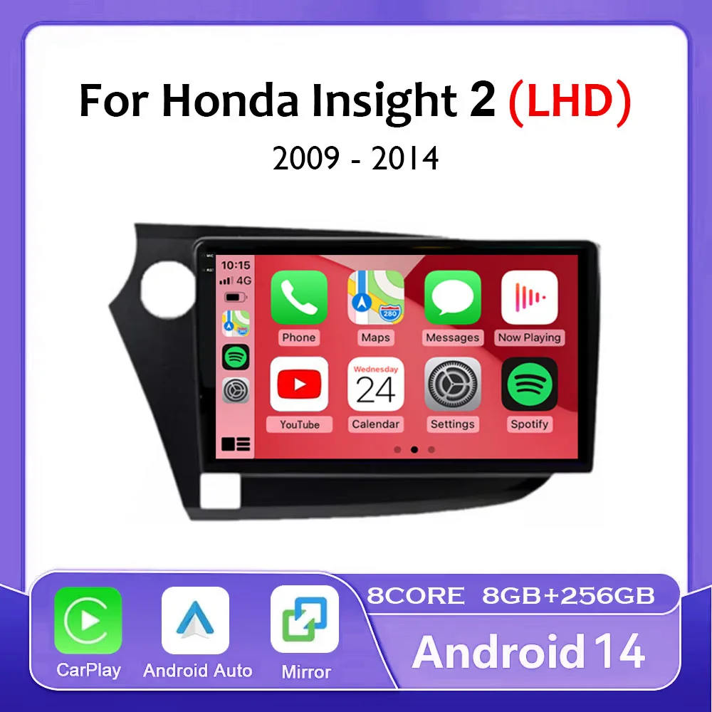 9-дюймовый для Honda Insight 2 LHD 2009-2014 GPS Navi Android 14 Автомобильный аудио Мультимедийный радиоплеер Экран Беспроводной Carplay Auto
9-дюймовый для Honda Insight 2 LHD 2009-2014 GPS Navi Android 14 Автомобильный аудио Мультимедийный радиоплеер Экран Беспроводной Carplay Auto