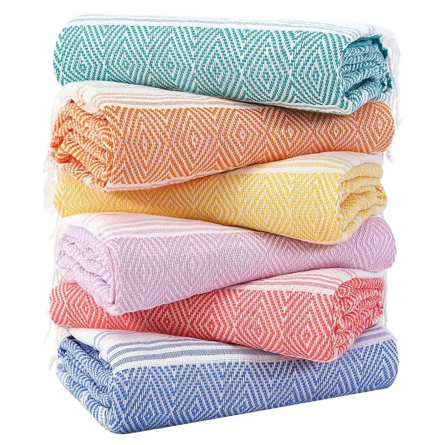 6 Packs Oversized Turkish Beach Towels Set Bulk 74x38 Extra Large Sand Free Quick Dry Swim Bath Camping Pool Towel Travel Blanke
6 Packs Oversized Turkish Beach Towels Set Bulk 74x38 Extra Large Sand Free Quick Dry Swim Bath Camping Pool Towel Travel Blanke