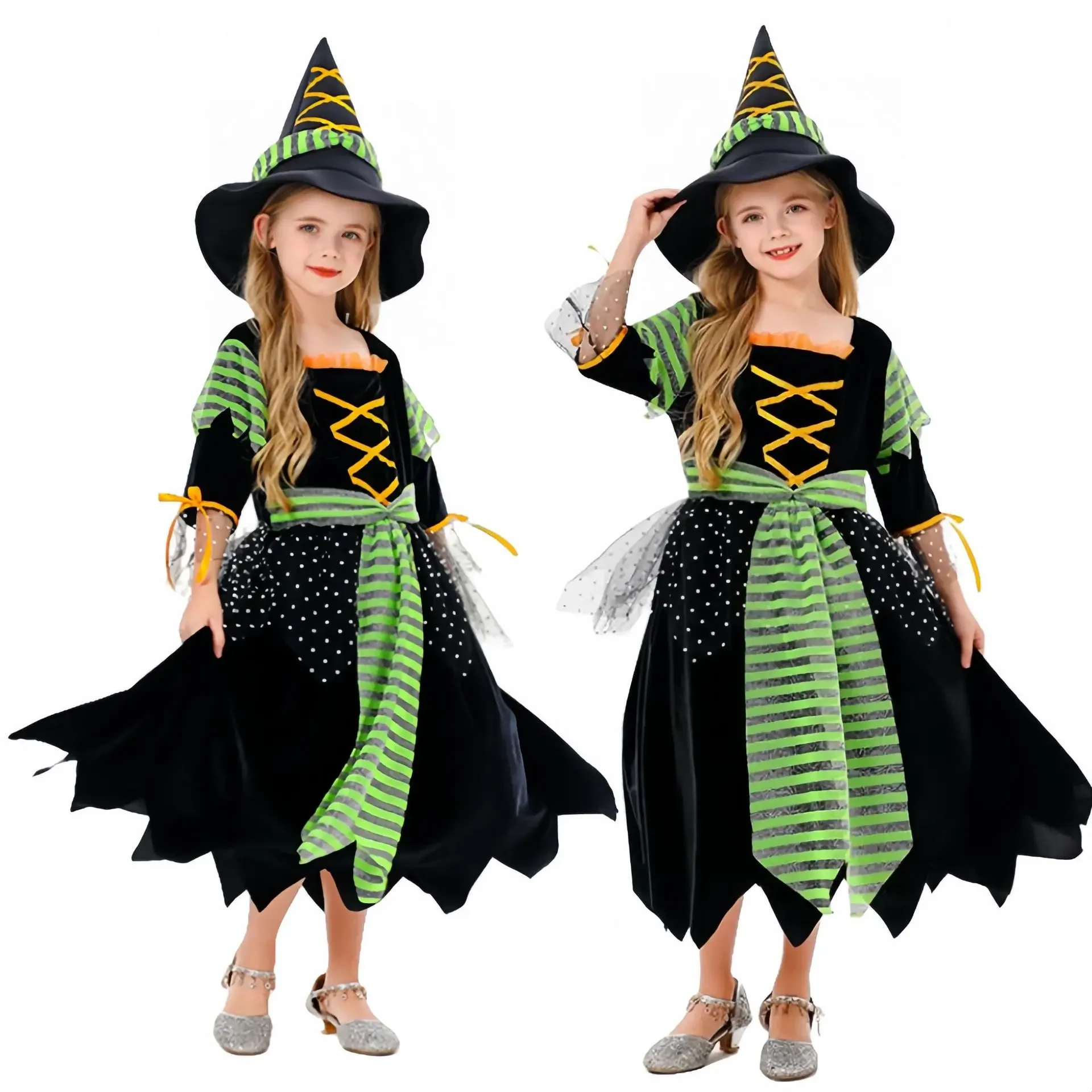 Halloween cos witch costumes children witch veil cosplay dress witch show prom costumes girls party costumes hats demon slayer
Halloween cos witch costumes children witch veil cosplay dress witch show prom costumes girls party costumes hats demon slayer