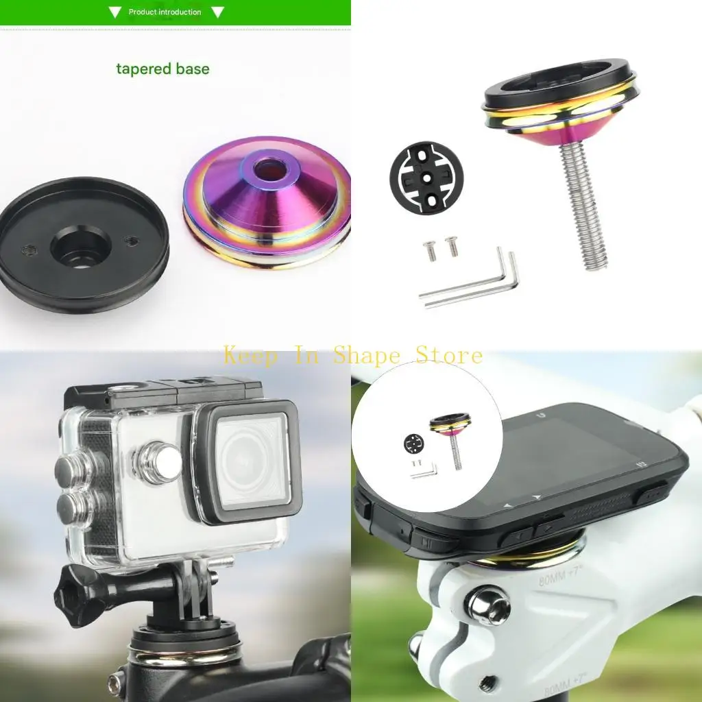 U1JC Universal Bike Computer Mount Holder Stem Top Cap Computer Stand Headset Top Cap Speedometer Mount Bracket Enduring
U1JC Universal Bike Computer Mount Holder Stem Top Cap Computer Stand Headset Top Cap Speedometer Mount Bracket Enduring