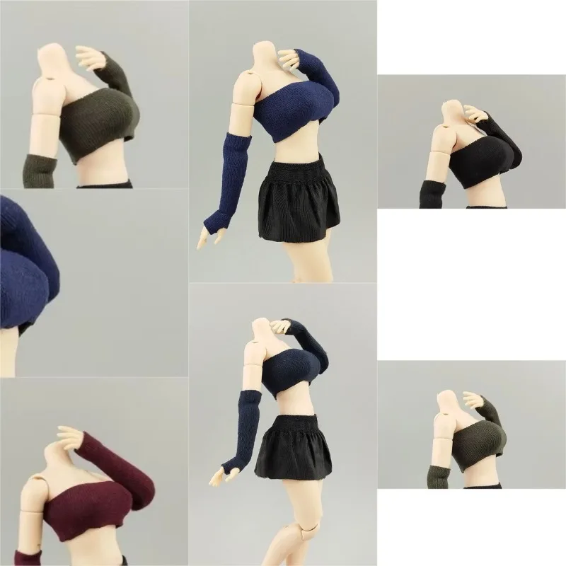 1/12 Scale Female Doll Cuff Oversleeve Underwear Model for 6inch CFTOYS 8" BJD Action Figures Body Joint Occlusion
1/12 Scale Female Doll Cuff Oversleeve Underwear Model for 6inch CFTOYS 8" BJD Action Figures Body Joint Occlusion