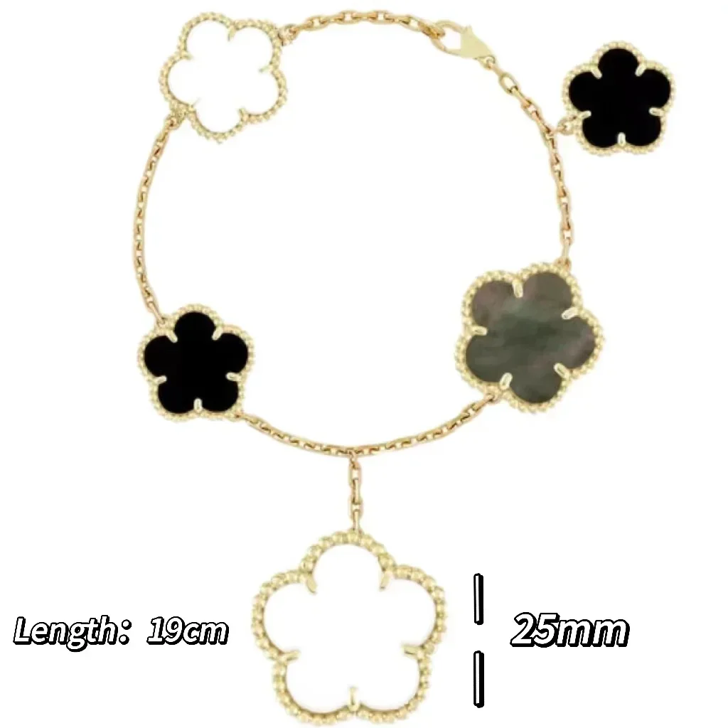 Bestselling Bracelet, Five Leaf Lucky Flower Bracelet Jewelry, Luxury Lucky Five Leaf Grass Bracelet, Women's Style
Bestselling Bracelet, Five Leaf Lucky Flower Bracelet Jewelry, Luxury Lucky Five Leaf Grass Bracelet, Women's Style