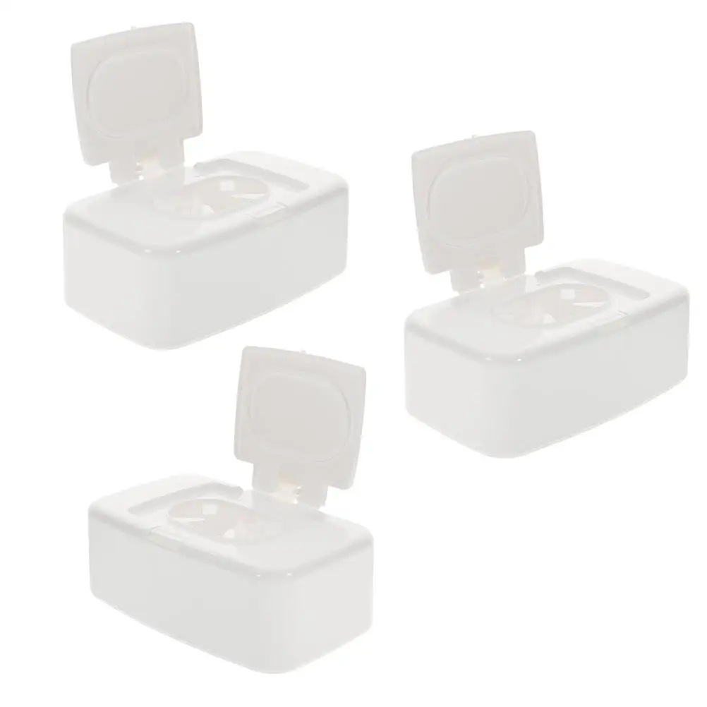 3 Pcs Wet Wipes Dispenser Container Portable Baby Bathroom Holder Lightweight Plastic Travel Refillable Reusable
3 Pcs Wet Wipes Dispenser Container Portable Baby Bathroom Holder Lightweight Plastic Travel Refillable Reusable