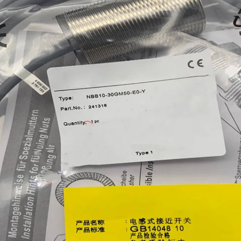 Новый бесконтактный переключатель NBB10-30GM50-E2 NBB10-30GM60-E0 NBB10-30GM50-E0, 3 шт. 
Новый бесконтактный переключатель NBB10-30GM50-E2 NBB10-30GM60-E0 NBB10-30GM50-E0, 3 шт.