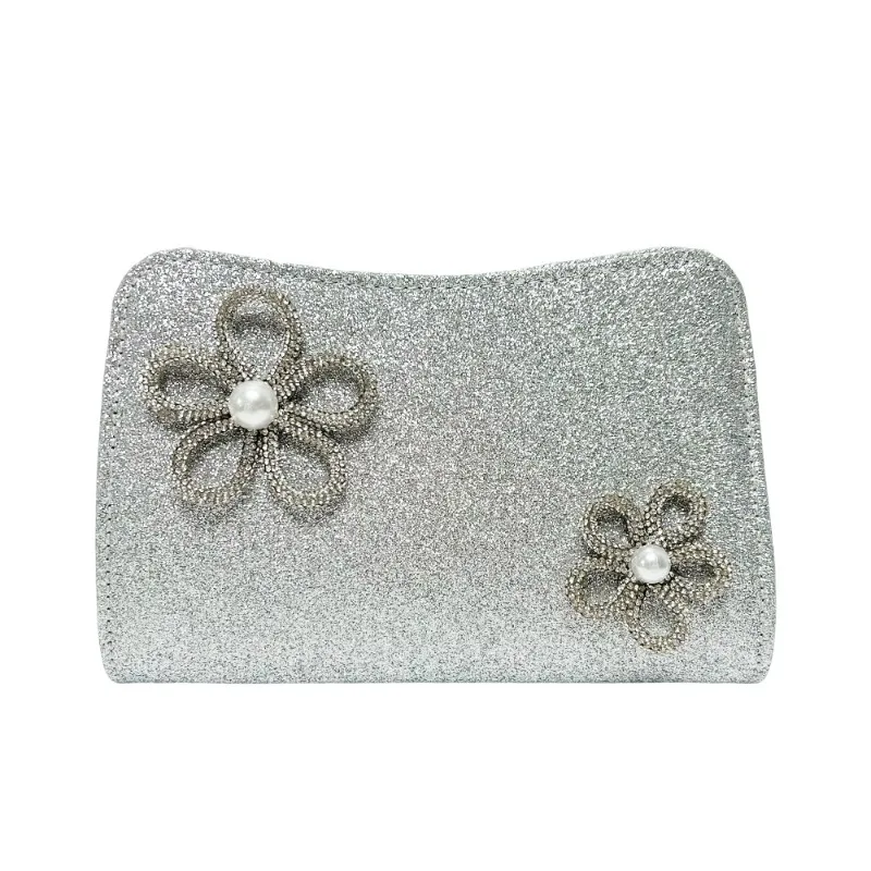 Glitter Shiny Rhinestone Women's Evening Bag Fashion Pearl Beading Wedding Party Clutch Purse Versatile Banquet Dress Handbag
Glitter Shiny Rhinestone Women's Evening Bag Fashion Pearl Beading Wedding Party Clutch Purse Versatile Banquet Dress Handbag
