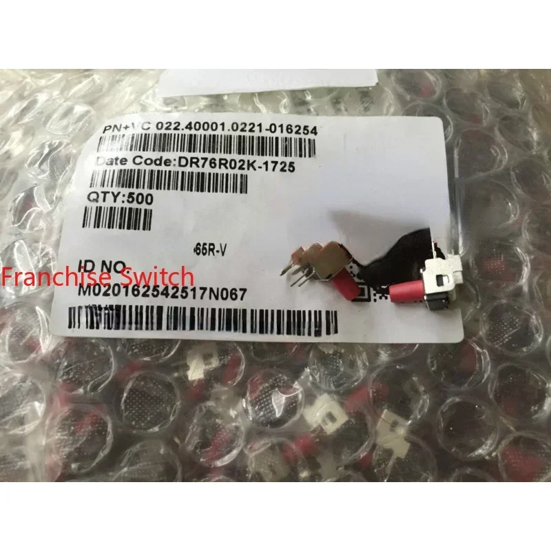 10PCS DTSA-65R-V TACT SWITCH 6*6*9.5MM WITH BRACKET HORIZONTAL 2-PIN RED BUTTON
10PCS DTSA-65R-V TACT SWITCH 6*6*9.5MM WITH BRACKET HORIZONTAL 2-PIN RED BUTTON