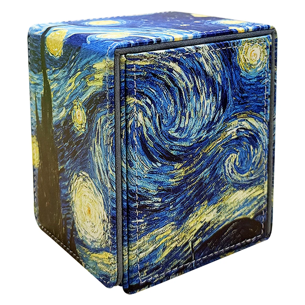 1-Pack Van Gogh Starry Night Card Box Suitable for Storing and Collecting 100+ Game Cards Perfect Gift for Halloween and Christmas
1-Pack Van Gogh Starry Night Card Box Suitable for Storing and Collecting 100+ Game Cards Perfect Gift for Halloween and Christmas
