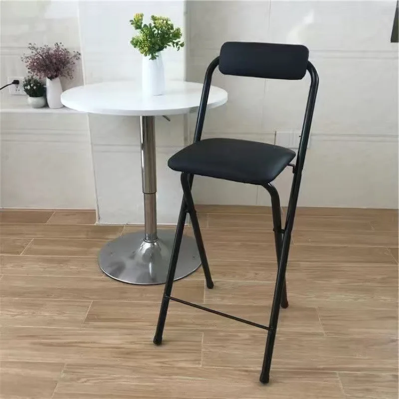 Modern Folding Dining Chairs Bar Tools Island Simplicity Stainless Chair Cashier Backrest Taburete Alto Cocina Salon Furniture
Modern Folding Dining Chairs Bar Tools Island Simplicity Stainless Chair Cashier Backrest Taburete Alto Cocina Salon Furniture