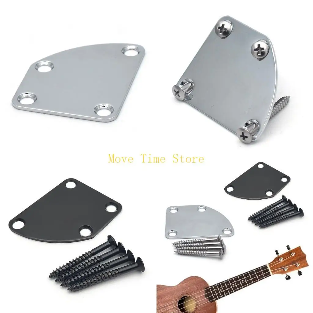 92ME Electric Guitar Neck Plate Neck Plate Semi Round Neck Joint Back Mounting Plate
92ME Electric Guitar Neck Plate Neck Plate Semi Round Neck Joint Back Mounting Plate