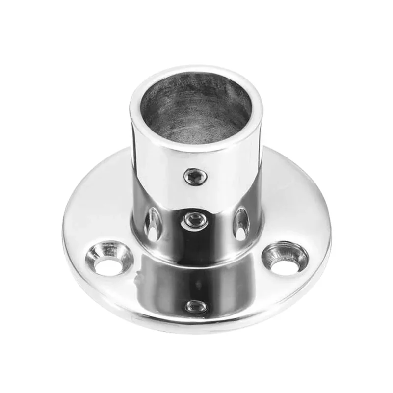 90° 22/25/30/32mm Round Pipe Base 316 Stainless Steel Boat Mount Pipe Stanchion Handrail Fitting Stanchion Marine Accessories
90° 22/25/30/32mm Round Pipe Base 316 Stainless Steel Boat Mount Pipe Stanchion Handrail Fitting Stanchion Marine Accessories