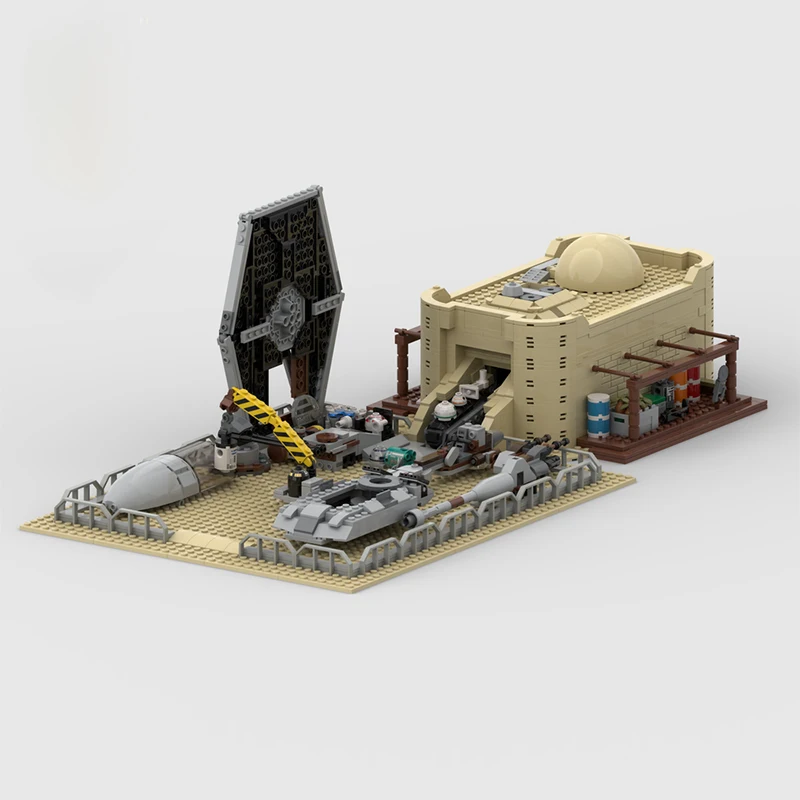 1578PCS Famous star Movie Series MOC Tatooine Market Scenario Models DIY creative ideas Child Toy Birthday Gift Building Blocks
1578PCS Famous star Movie Series MOC Tatooine Market Scenario Models DIY creative ideas Child Toy Birthday Gift Building Blocks