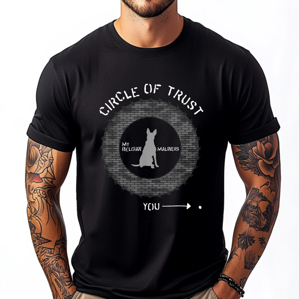 Funny Belgian Malinois Circle Of Trust Brick And Barbwire Grpahic Tee Clothes Crazy
Funny Belgian Malinois Circle Of Trust Brick And Barbwire Grpahic Tee Clothes Crazy