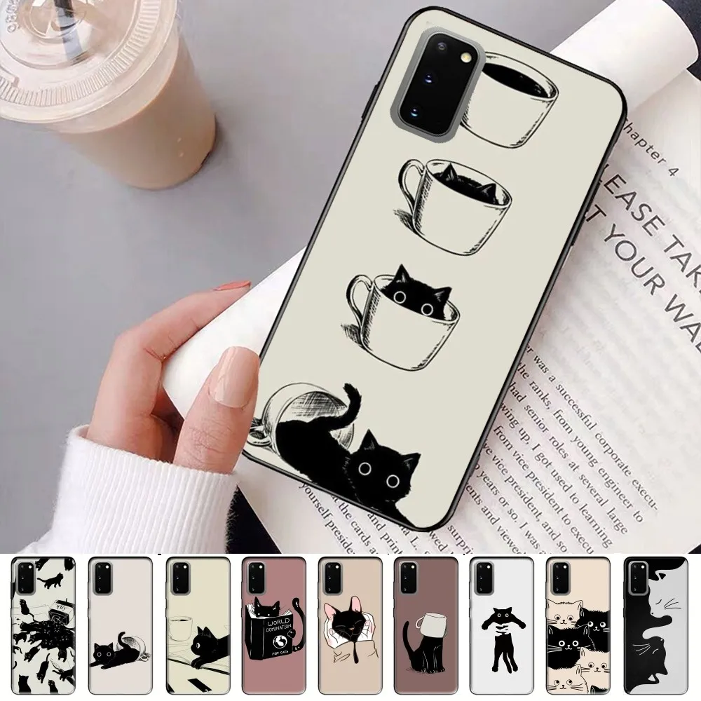 BLACK cat Phone Case For Samsung S 9 10 20 21 22 23 30 23plus lite Ultra FE S10lite Fundas
BLACK cat Phone Case For Samsung S 9 10 20 21 22 23 30 23plus lite Ultra FE S10lite Fundas