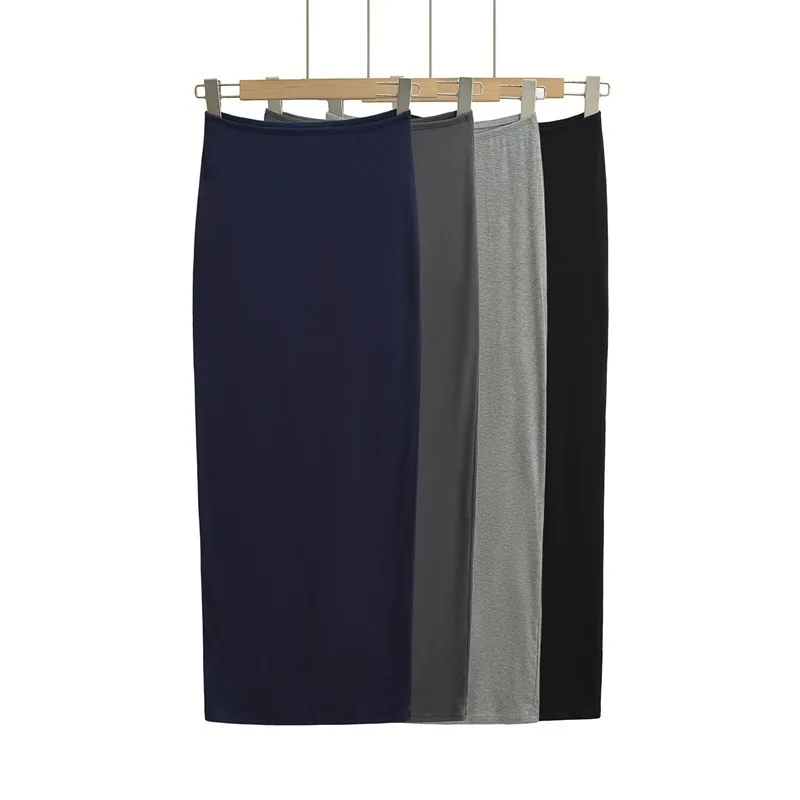 High Waist Women's Straight Tube Midi Skirt Elasticity Beach Skirt Zipper Split Decoration Spring/Summer New Women's Skirt
High Waist Women's Straight Tube Midi Skirt Elasticity Beach Skirt Zipper Split Decoration Spring/Summer New Women's Skirt