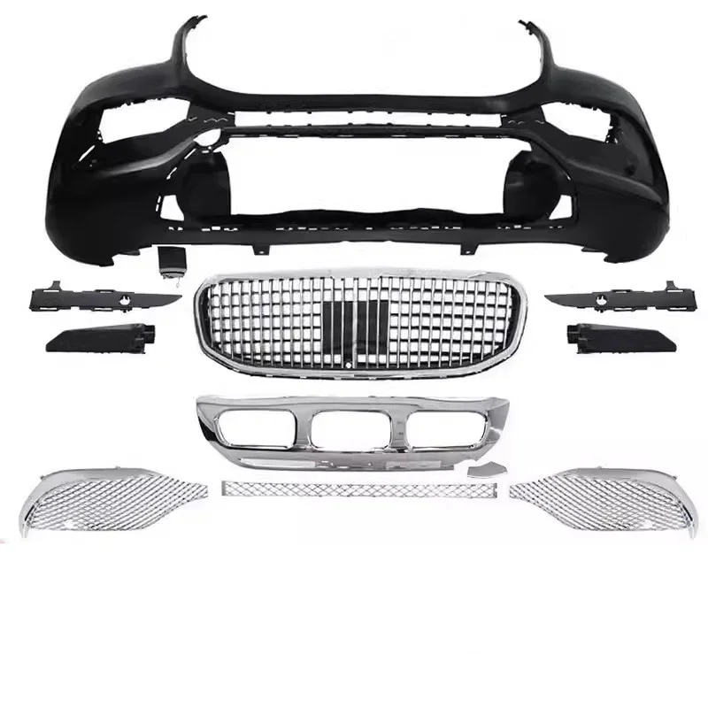 Body kit for Mercedes-Benz Maybach GLS400 GLS450 GLS480 GLS600 modified Front bumper Rear bumper Grill Fog light frame
Body kit for Mercedes-Benz Maybach GLS400 GLS450 GLS480 GLS600 modified Front bumper Rear bumper Grill Fog light frame