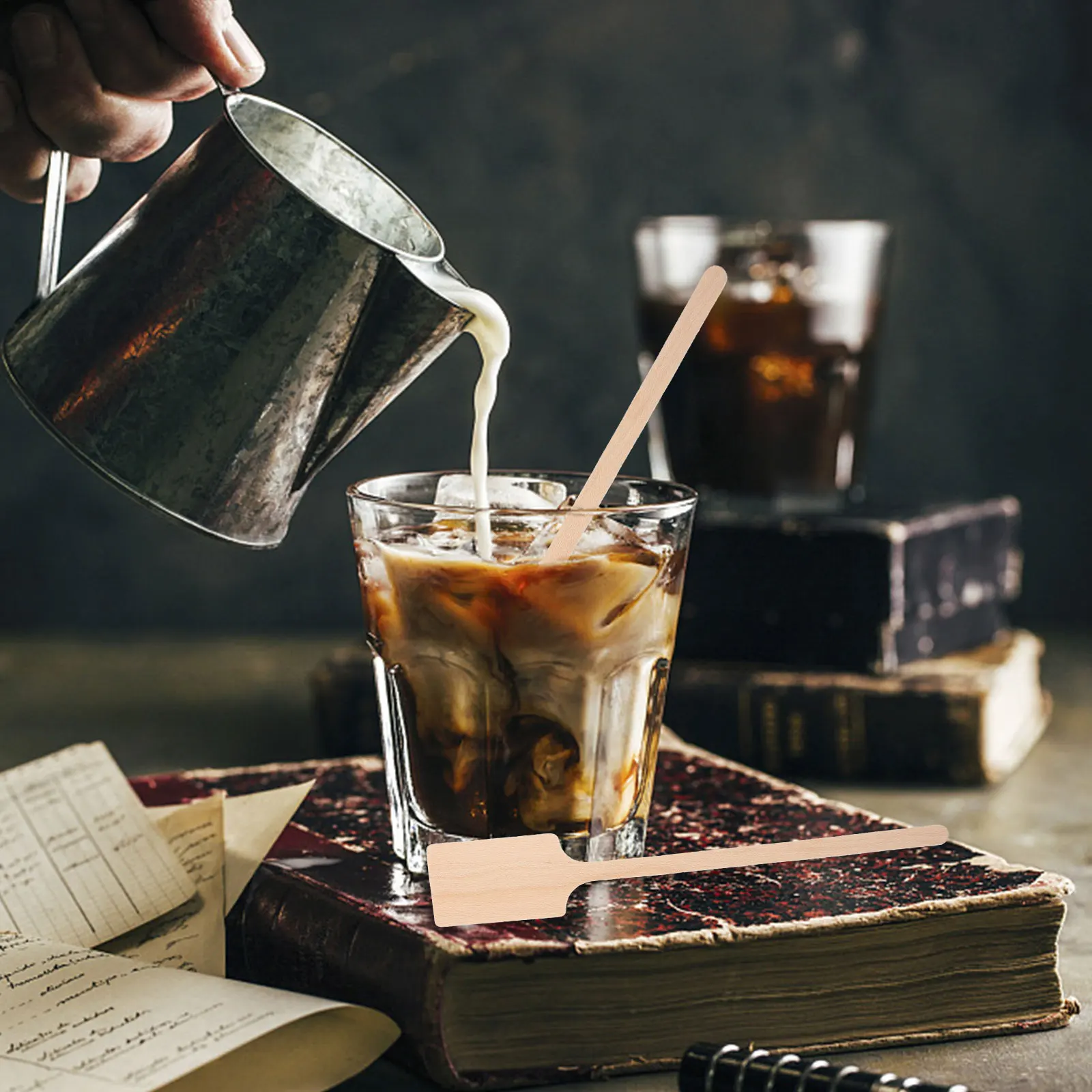 10pcs Wooden Coffee Stirring Sticks Disposable Mixers For Tea Lemonade Non-Slip Bar Restaurant Home Use Wood Mixing
10pcs Wooden Coffee Stirring Sticks Disposable Mixers For Tea Lemonade Non-Slip Bar Restaurant Home Use Wood Mixing