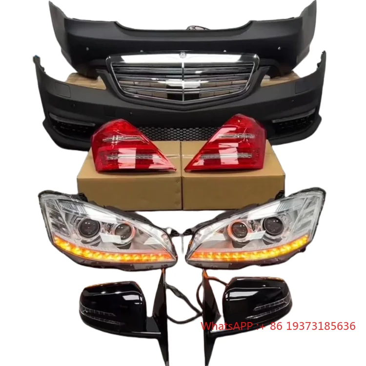 Stock Car Accessories Facelift for Mercedes-benz Old S-class W221 S300 S350 Modified Upgrade S65 AMG Surrounded the bar
Stock Car Accessories Facelift for Mercedes-benz Old S-class W221 S300 S350 Modified Upgrade S65 AMG Surrounded the bar