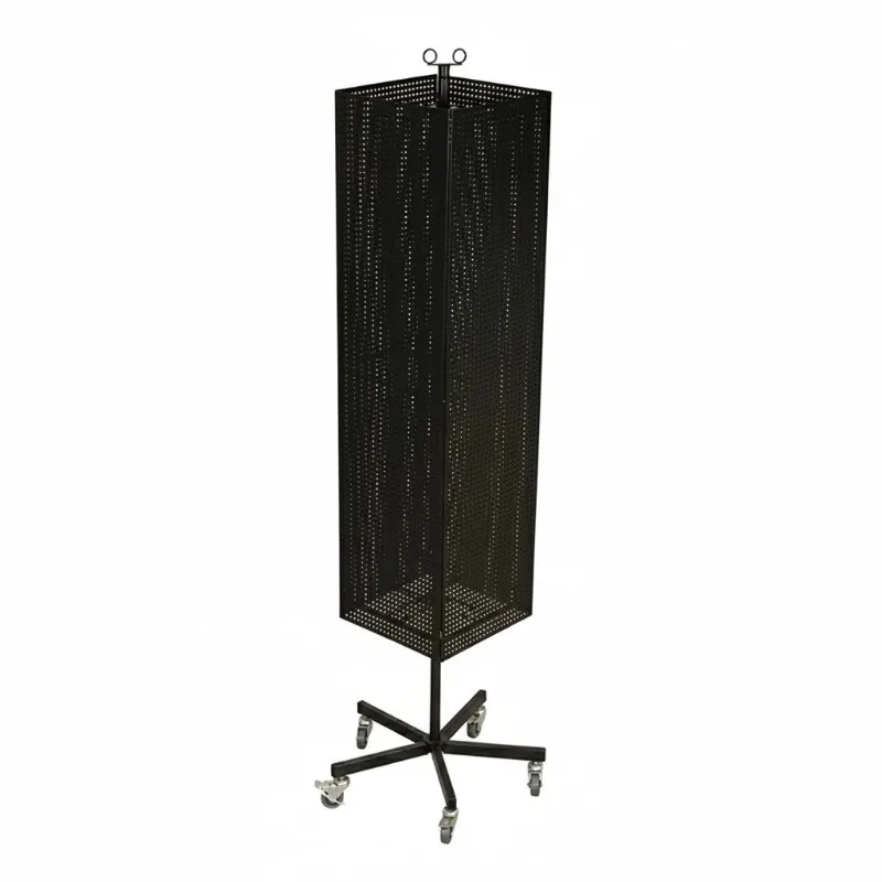 Black Iron Hole Board Display Rack on All Sides, Jewelry, Refrigerator Sticker, Mobile Phone Accessories, Rotating Display Rack.
Black Iron Hole Board Display Rack on All Sides, Jewelry, Refrigerator Sticker, Mobile Phone Accessories, Rotating Display Rack.