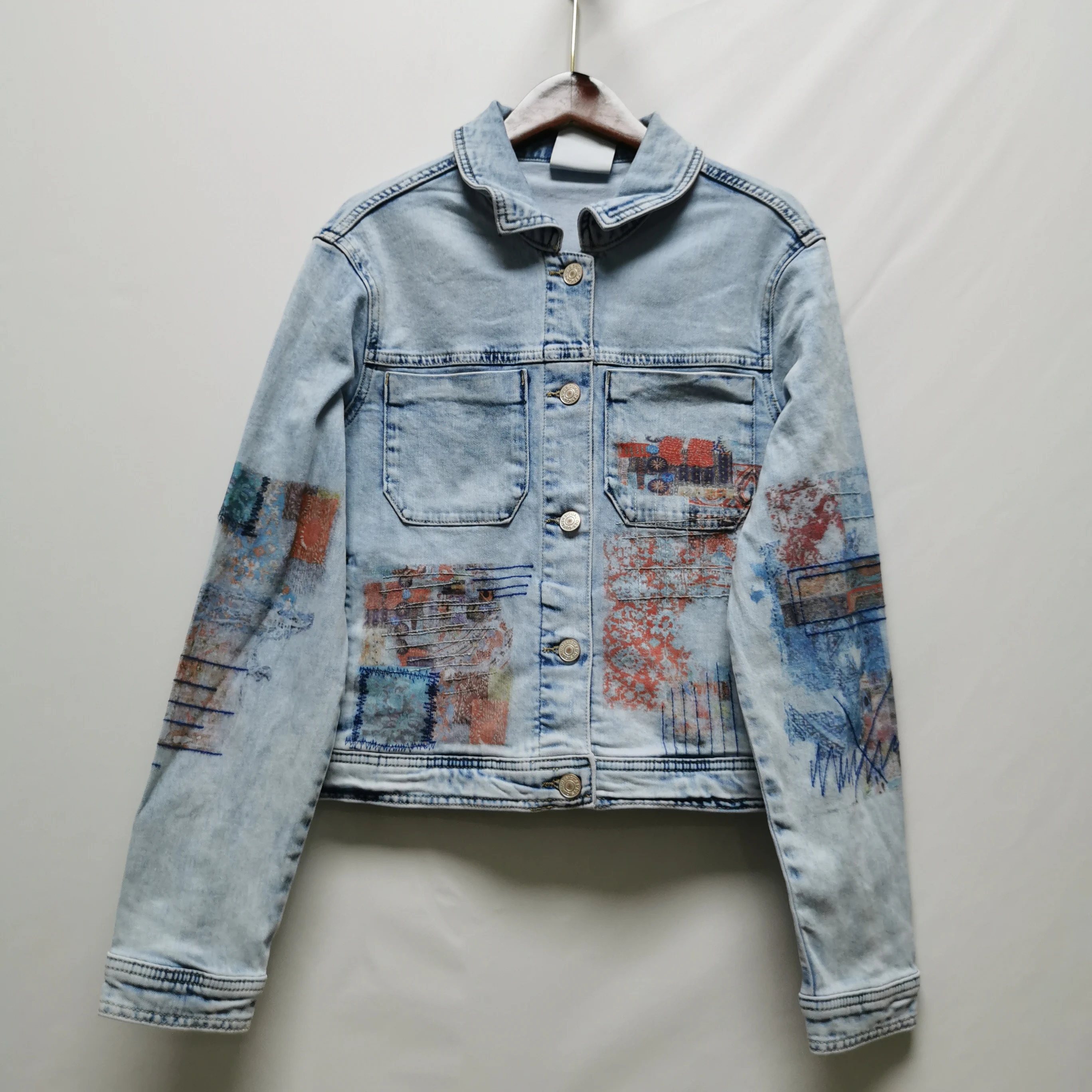 Faionable Casual Denim Jaet Women's Series D Spring 2025 Simple Sli Commute Sle Cotton Blend ort Coat
Faionable Casual Denim Jaet Women's Series D Spring 2025 Simple Sli Commute Sle Cotton Blend ort Coat