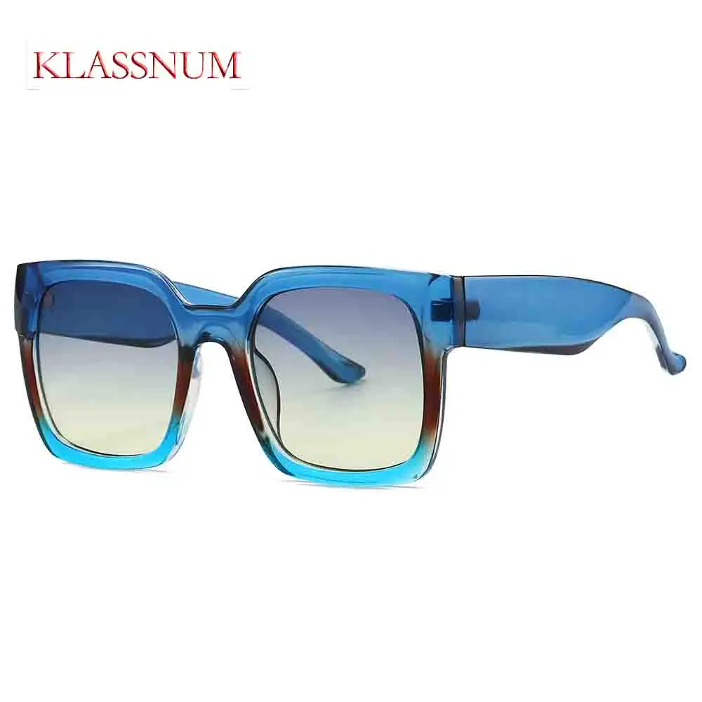 KLASSNUM Retro Square Gradient Sunglasses Women Ins Fashion Brand designer Red Orange Men Shades UV400 
KLASSNUM Retro Square Gradient Sunglasses Women Ins Fashion Brand designer Red Orange Men Shades UV400