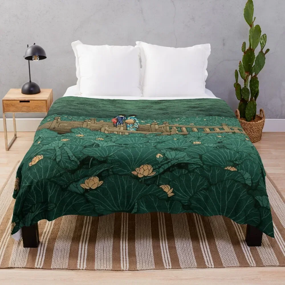 Shiba Benten ike - Hasui Kawase Throw Blanket All Weather Soft Throw Blanket for Sofa
Shiba Benten ike - Hasui Kawase Throw Blanket All Weather Soft Throw Blanket for Sofa