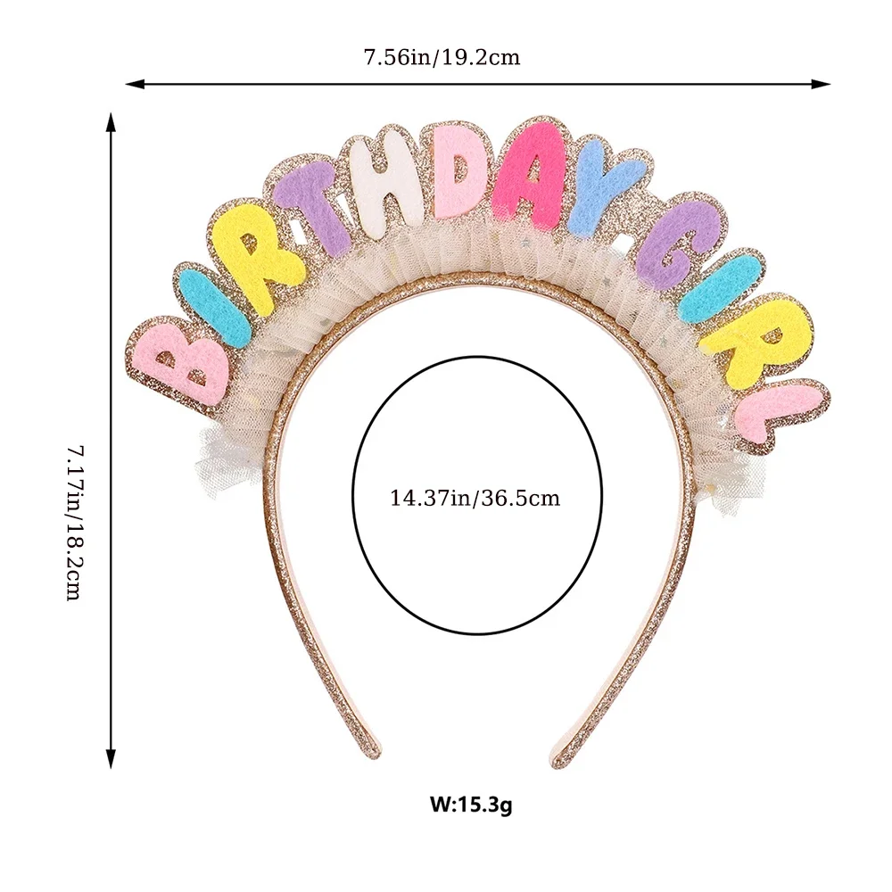 Headband Lace Colorful Creative Birthday Party Headdress Letters Handmade Christmas Hair Accessories For Kids
Headband Lace Colorful Creative Birthday Party Headdress Letters Handmade Christmas Hair Accessories For Kids