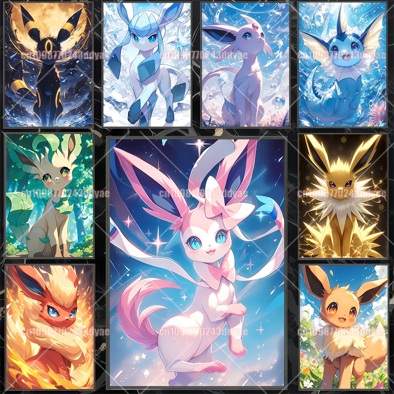 Classic Anime Pokemon Cute Eevee Wall Art Poster Bedroom Retro Inspiration HD Canvas Painting Room Modern Minimalist Decor
Classic Anime Pokemon Cute Eevee Wall Art Poster Bedroom Retro Inspiration HD Canvas Painting Room Modern Minimalist Decor