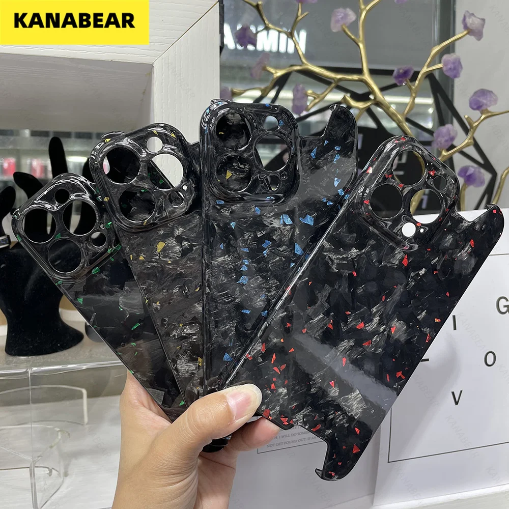 Glossy Forged Ultra Thin Genuine Pure Carbon Fiber Cover For iPhone 16/15/14/13 Pro Max Glitter Bling Irregular Shockproof Case
Glossy Forged Ultra Thin Genuine Pure Carbon Fiber Cover For iPhone 16/15/14/13 Pro Max Glitter Bling Irregular Shockproof Case