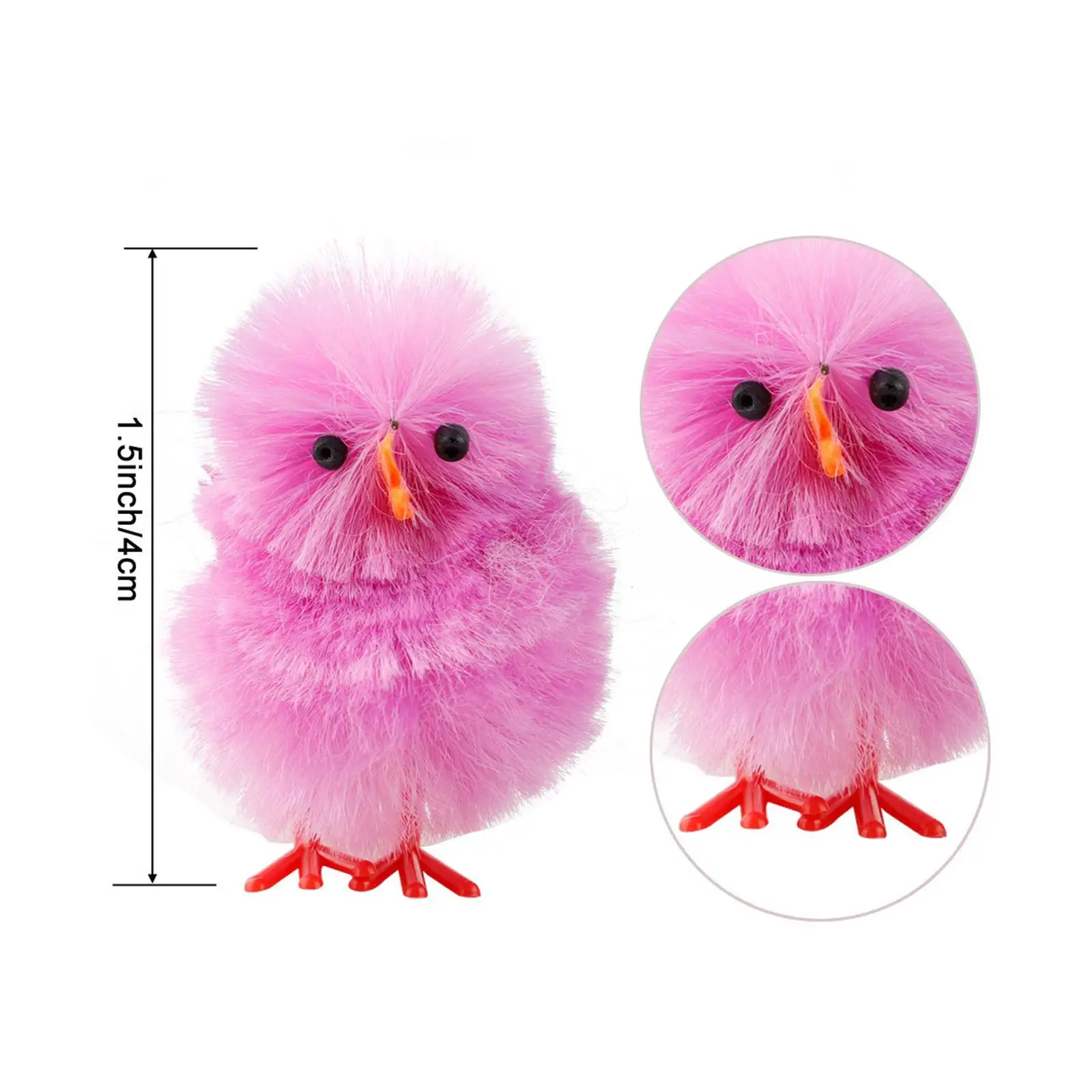 36 шт., мини-пасхальные цыплята из синели для пасхальной шляпы/украшения торта оптом
36 шт., мини-пасхальные цыплята из синели для пасхальной шляпы/украшения торта оптом