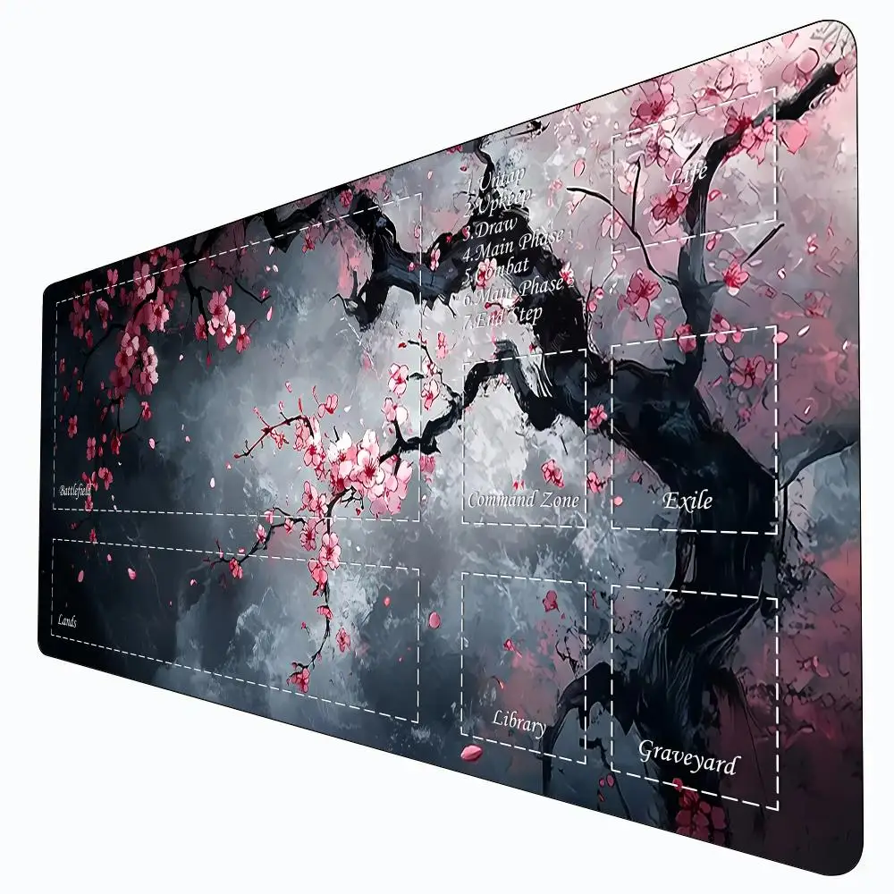 Unique plum blossoms Magic Card Battle Game Mat with zone mtg playmat desk mat Commander Playmat suitable for family gatherings
Unique plum blossoms Magic Card Battle Game Mat with zone mtg playmat desk mat Commander Playmat suitable for family gatherings