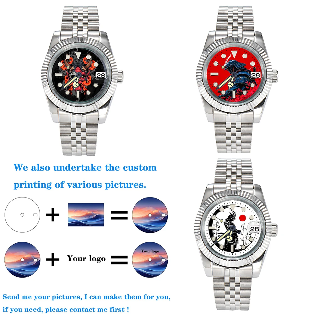 customized 28.5mm dial NH35 dial creative color-printed series dial is suitable for NH35/36 movement watch accessories dial
customized 28.5mm dial NH35 dial creative color-printed series dial is suitable for NH35/36 movement watch accessories dial