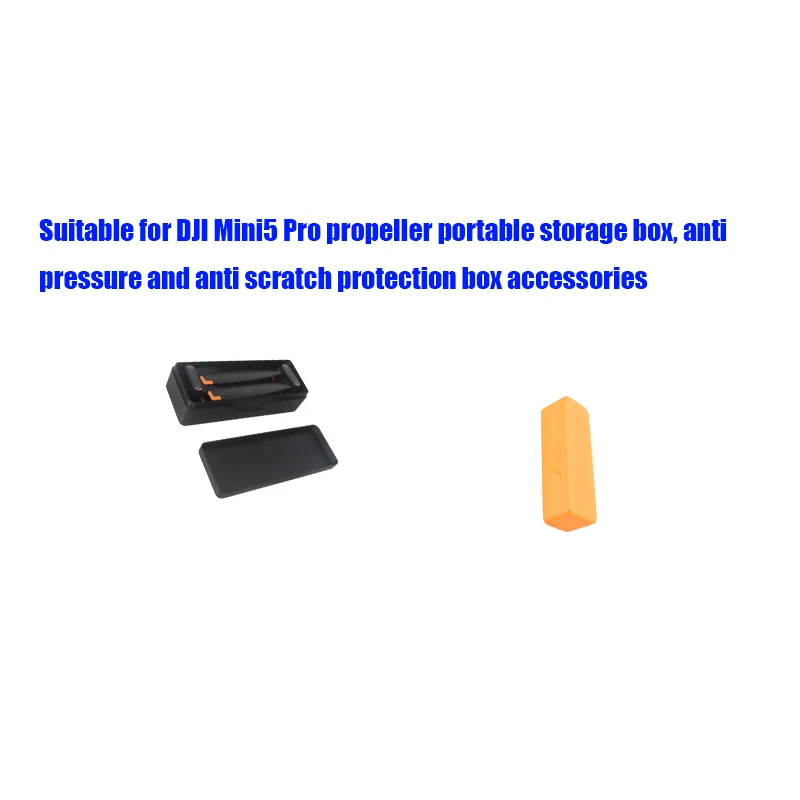 Suitable for DJI Mini5 Pro propeller portable storage box, anti pressure and anti scratch protection box accessories
Suitable for DJI Mini5 Pro propeller portable storage box, anti pressure and anti scratch protection box accessories