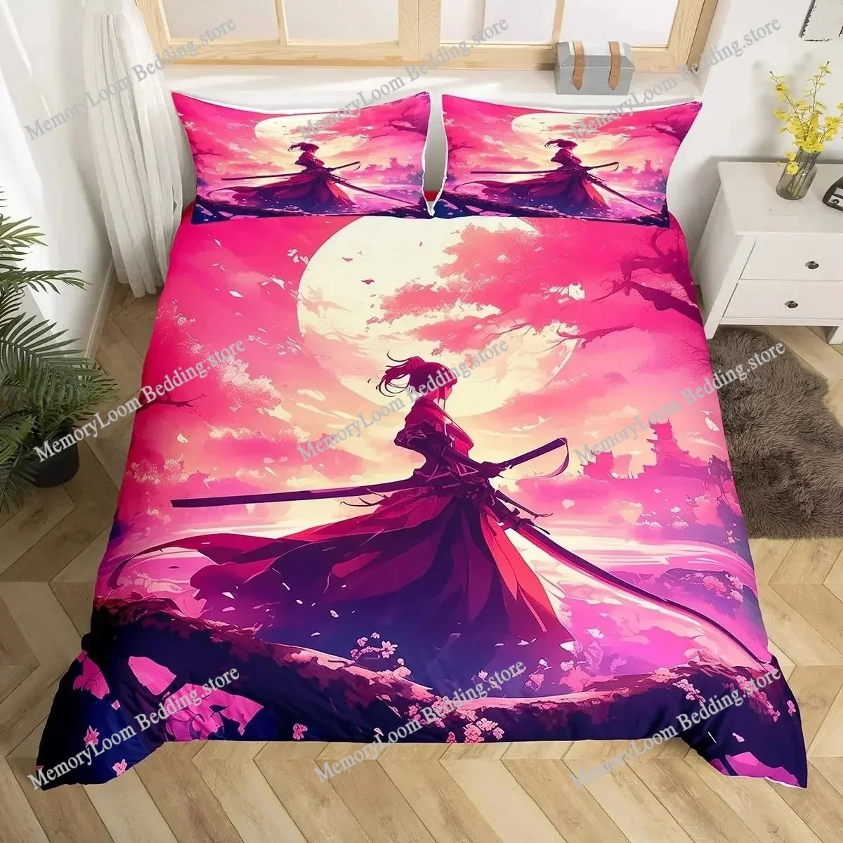 3D Print Colorful Japanese Samurai Bedding Set Boys Girls Twin-Queen-King Size Duvet Cover Pillowcase Bed Kids Adult Soft Cozy
3D Print Colorful Japanese Samurai Bedding Set Boys Girls Twin-Queen-King Size Duvet Cover Pillowcase Bed Kids Adult Soft Cozy