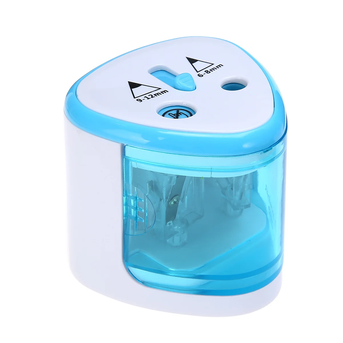 Dual Hole Electric Pencil Sharpener for 6-8mm 9-12mm Pencils Automatic Sharpener for Students Artists Professionals Heavy Duty 
Dual Hole Electric Pencil Sharpener for 6-8mm 9-12mm Pencils Automatic Sharpener for Students Artists Professionals Heavy Duty