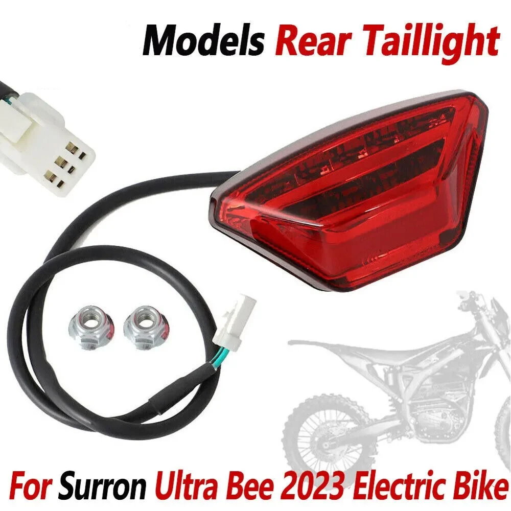 Задний фонарь для Surron Ultra Bee 2023, задний фонарь SUR-RON, задний фонарь для электрического велосипеда, запасная часть
Задний фонарь для Surron Ultra Bee 2023, задний фонарь SUR-RON, задний фонарь для электрического велосипеда, запасная часть